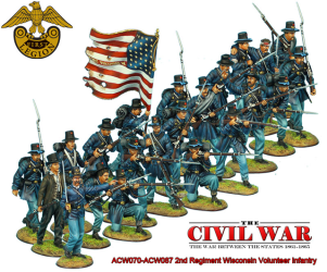 Union: 2nd Wisconsin Volunteers