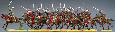 French Mamelucks, charging 