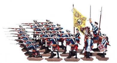 Mousquetaires, salve de bataillon 