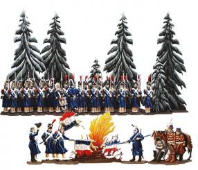 Burning of the flags (colours), Napoleon's retreat from Russia in 1812 