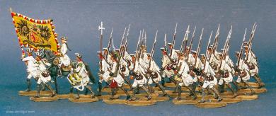 Fusiliers allemands, procédure 