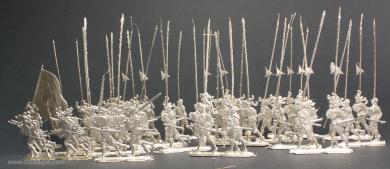 Landsknecht-Company, advancing - large group 