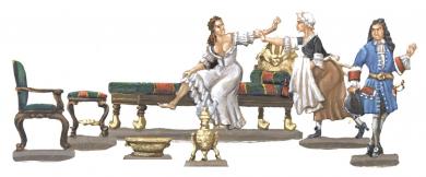 A ladies footbath, europe 169O 