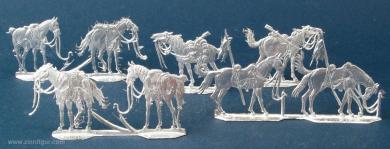 Horses, sattled 