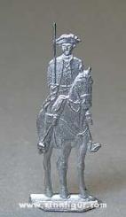 Mounted Staff Officer, halt, front view 