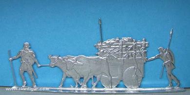 Cart with team of oxen, trotting (5OO BC.) 