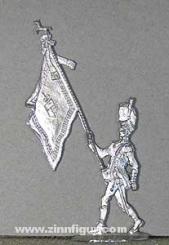 Colour bearer of the guard grenadiers 
