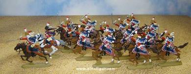 Leib-Husaren im Angriff, Regiment von Zieten 