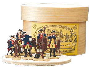 Prussian orchestra c. 1760 
