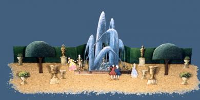 Barockpark: "Große Fontaine" 