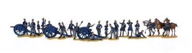Preußische Artillerie im Gefecht 