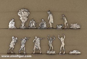 Neandertaler im Winterlager 