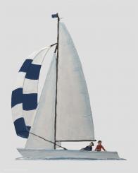 Sailors Boat on Turn 