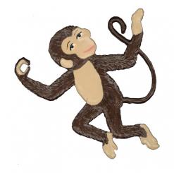Ornament: Little Monkey 