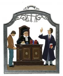 Tableau des professions : Juge - Avocat 