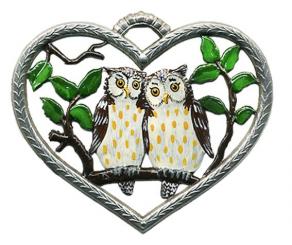 Ornament: Owls 