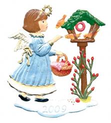 Angel with Birdhouse 