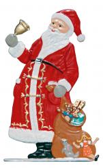 Weihnachtsmann mit Glocke 