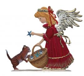 Angel With A Basket Of Stars 