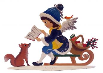 Angel does Christmas Reading 