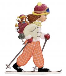 Girl Skier 