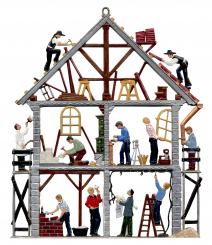 Wandbild, Bau-Haus 