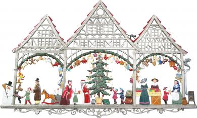 Wandbild, Weihnachtsmarkt 
