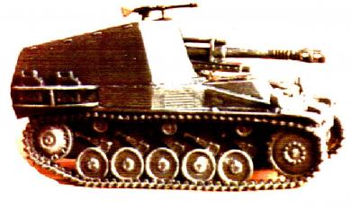 Wasp Le. FH 18 M on Panzer 11 