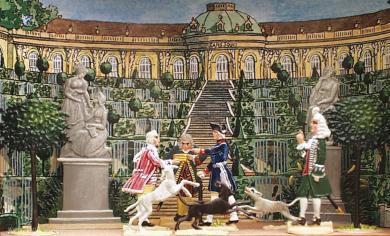 Small diorama: Potsdam Sanssouci 