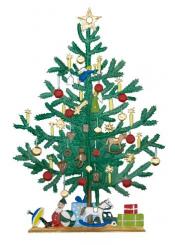 Christmas Tree decorated 