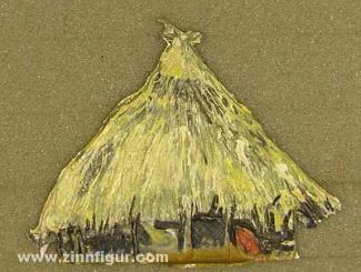 Rundhütte, Höhe ca. 65 mm 