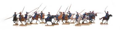Russische Kosaken im Angriff - 1812-15 
