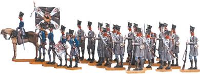 Prussian Musketeers standing 