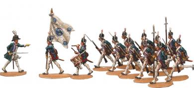 Musketiere, vorgehend 