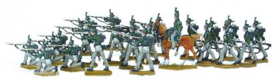 95th Rifles under fire 