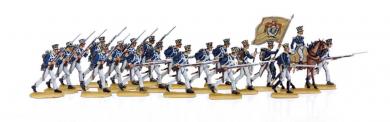 Infanterie, vorgehend 