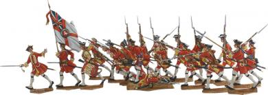 Linieninfanterie, vorgehend 