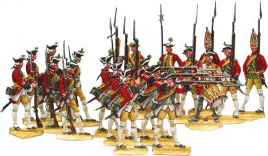 Linieninfanterie, Reserve/Feuer 