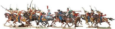 Russian Hussars in Battle 