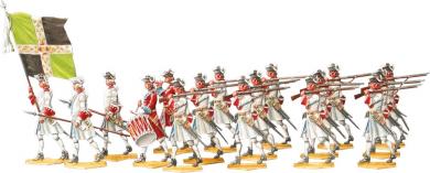 Infanterie im Marsch 