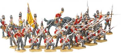 Infanterie im Karree 