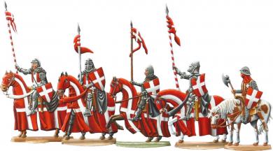 Temple-Knights from the order of St. John 
