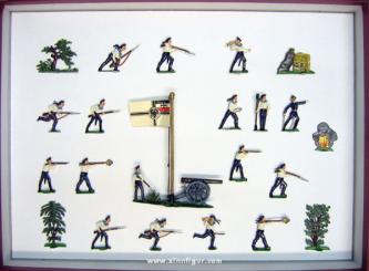 Sailors in action 