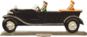 Kleines Automobil, unbemalt 