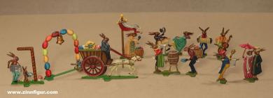 Ein Fest im Hasendorf (Osterhasen) 