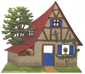 Rural half-timbered house 