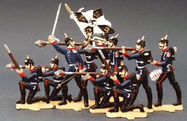 Soldiers in the fire 