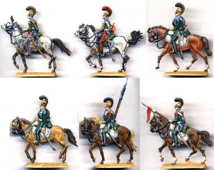 Französische Chevau-Legers Lanciers 