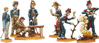 Napoleon at the tobacco-mill at Leipzig 