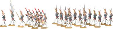 1. Garderegiment im Marsch/Parade 